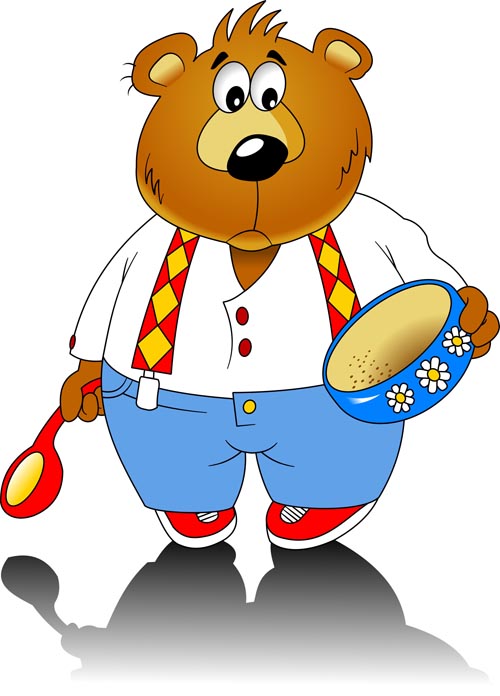 Little bear vector design