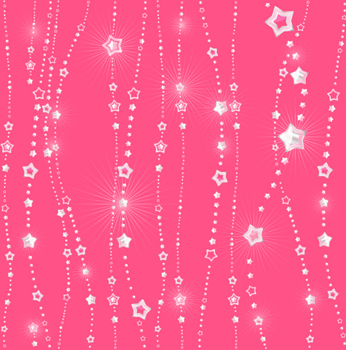 stars pink decor background 
