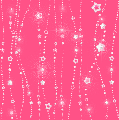 Pink background with stars decor vector Pink background with stars decor vector