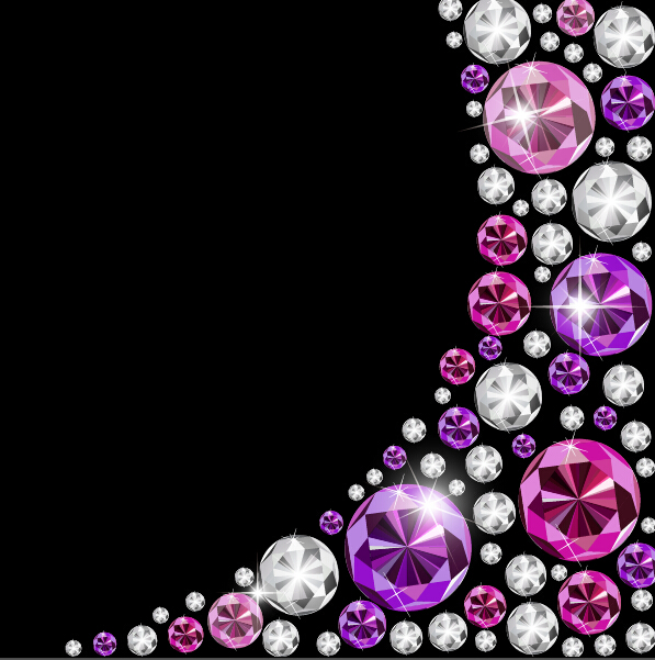 Shining diamond art background 03