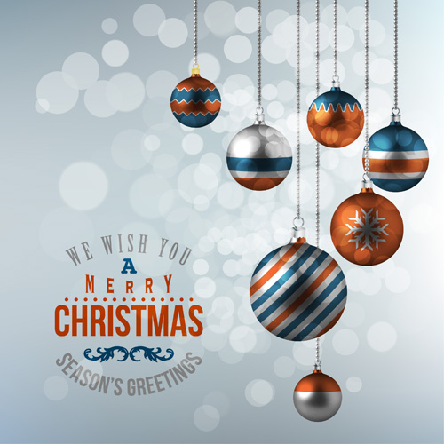 Textured christmas ball with halation background vector 02 Textured christmas ball with halation background vector 02