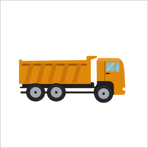 Truck flat styles vector material 05 Truck flat styles vector material 05