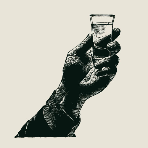 whiskey hand cup 