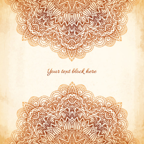 Ethnic ornaments background vectors 01 Ethnic ornaments background vectors 01