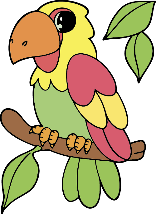 Hand drawn bird cartoon styles vector 03 Hand drawn bird cartoon styles vector 03