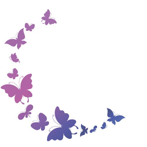 Beautiful butterflies design vectors graphics 03 Beautiful butterflies design vectors graphics 03