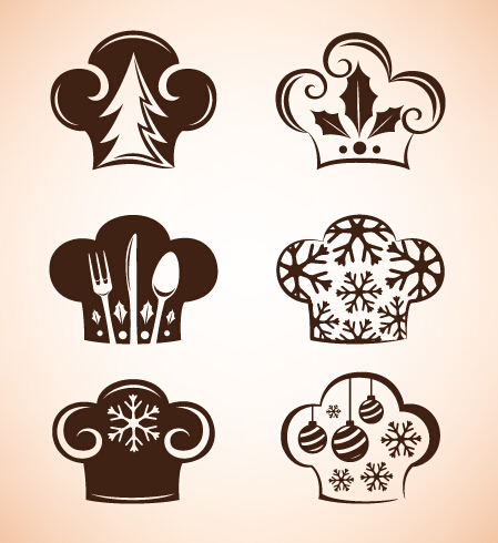 Christmas menu design elements vector set 03 Christmas menu design elements vector set 03