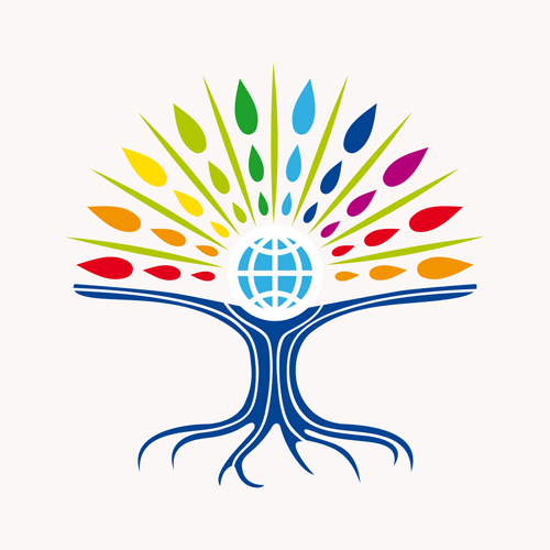 Creative tree logo vector graphics 02 Creative tree logo vector graphics 02