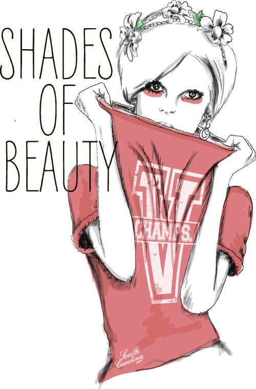 Fashion girls hand drawn illustration vector 05 Fashion girls hand drawn illustration vector 05