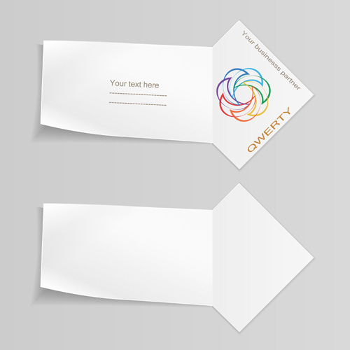 Paper arrow banner vectors 09