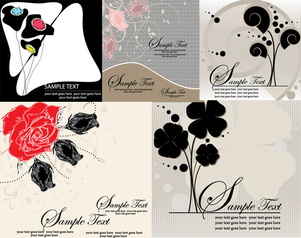 Exquisite decorative painting background vector graphic Exquisite decorative painting background vector graphic