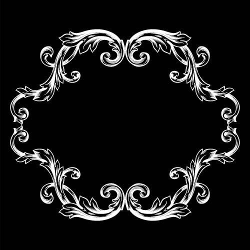 style frame design classical baroque 