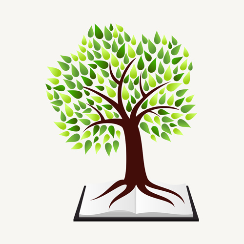 Creative tree logo vector graphics 04 Creative tree logo vector graphics 04