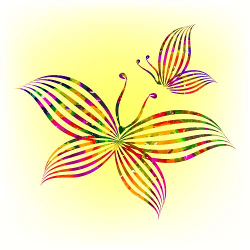 elegant butterflies background 
