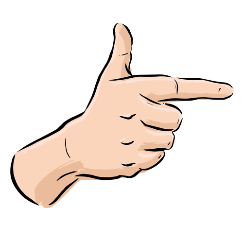 Gesture symbols creative vector graphics 03