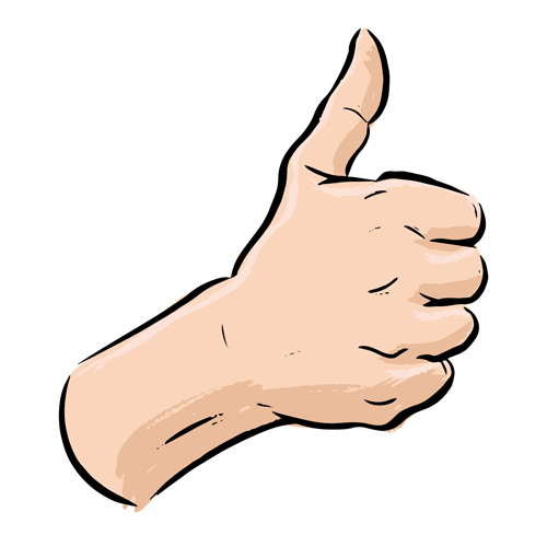 Gesture symbols creative vector graphics 04 Gesture symbols creative vector graphics 04