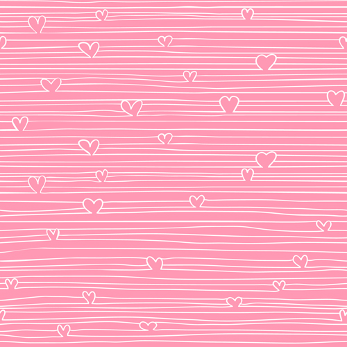 Heart outline with wavy pattern vector Heart outline with wavy pattern vector