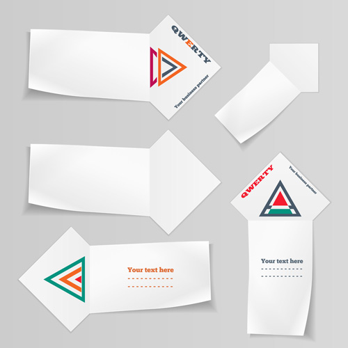 Paper arrow banner vectors 02 Paper arrow banner vectors 02