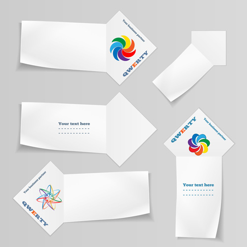 Paper arrow banner vectors 03 Paper arrow banner vectors 03