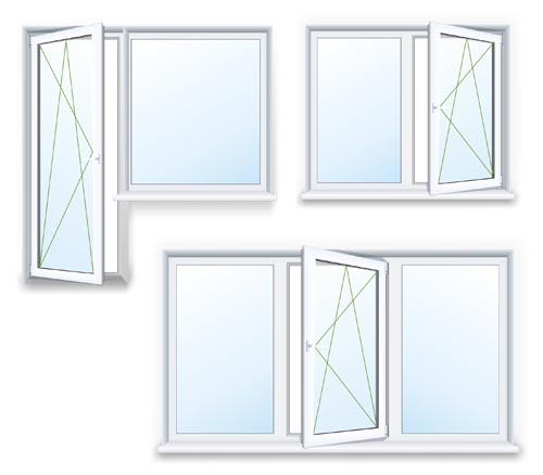 window template plastic 