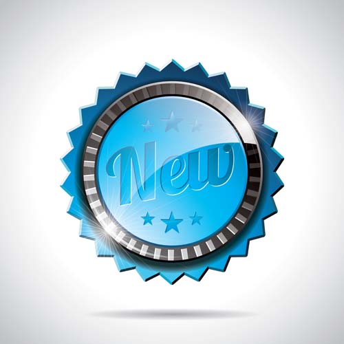 Shining premium quality labels creative vector 03