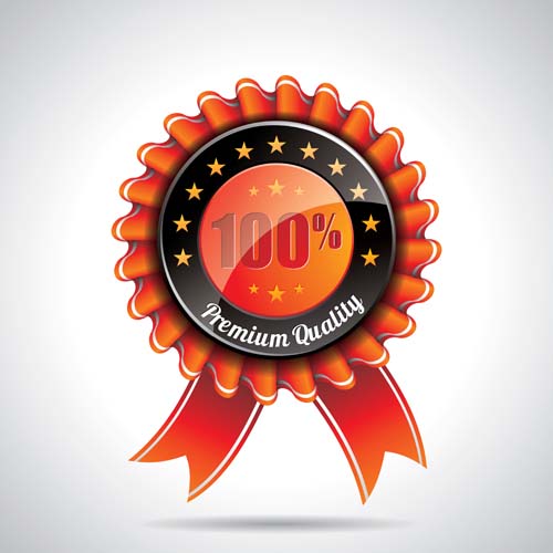 Shining premium quality labels creative vector 08 Shining premium quality labels creative vector 08