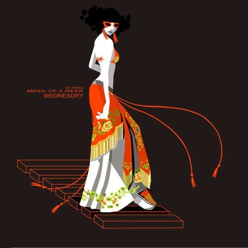 Fashion Woman 01 Vector Fashion Woman 01 Vector