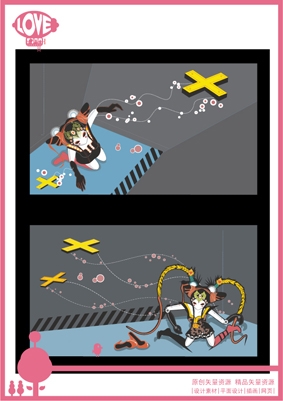 Japan illustration 2 Vector Japan illustration 2 Vector