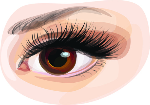 Different Eyes design vector 02