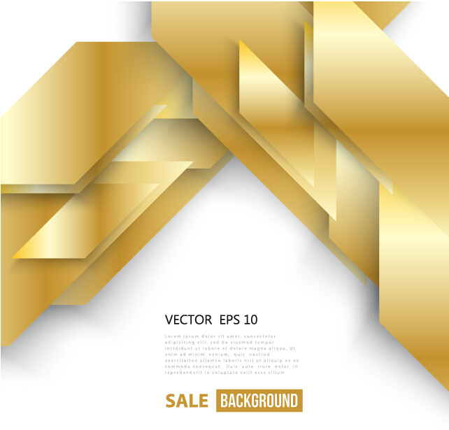 Golden shapes modern background 03 Golden shapes modern background 03