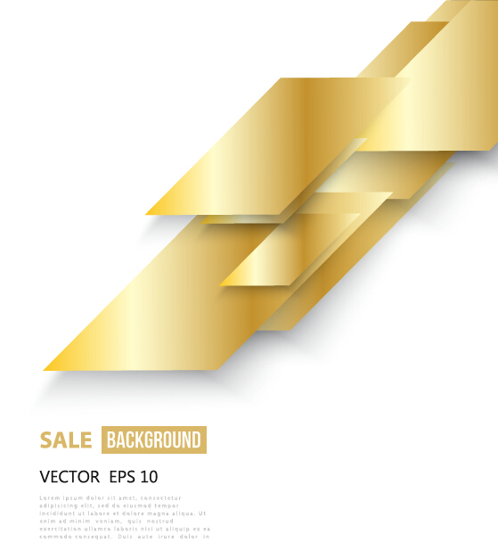 Golden shapes modern background 04 Golden shapes modern background 04