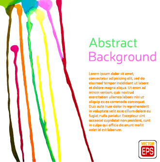 Messy watercolor art background vector 06 Messy watercolor art background vector 06