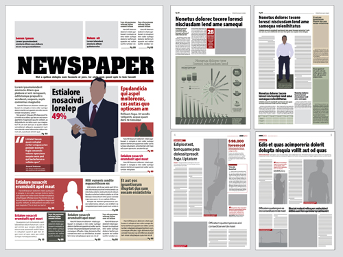 newpaper modern layout  