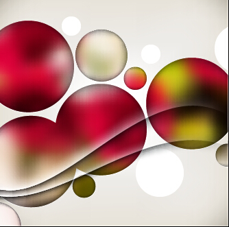 sphere multicolor background vector background 