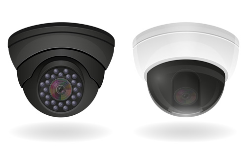 Realistic video surveillance vector material 03