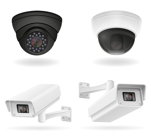 Realistic video surveillance vector material 07 Realistic video surveillance vector material 07