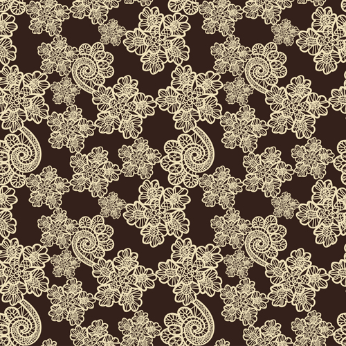 seamless pattern ornament lace 