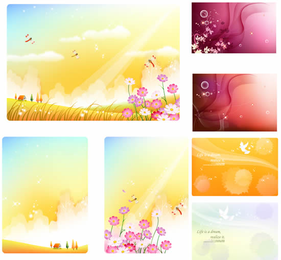 Golden autumn background Vector Graphic Golden autumn background Vector Graphic
