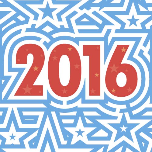year star new blue 2016 