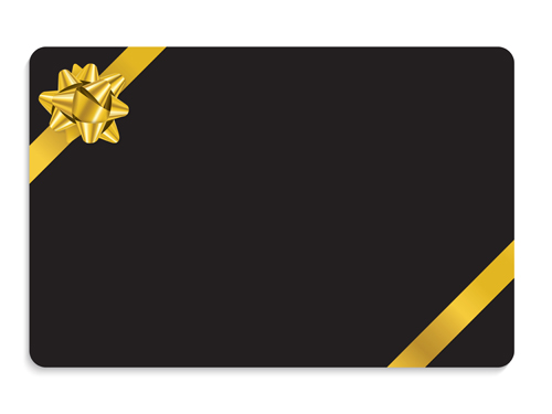 Christmas gift cards with ribbon vector set 05