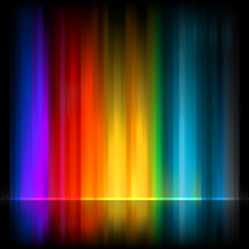 Colored glow abstract background vector Colored glow abstract background vector