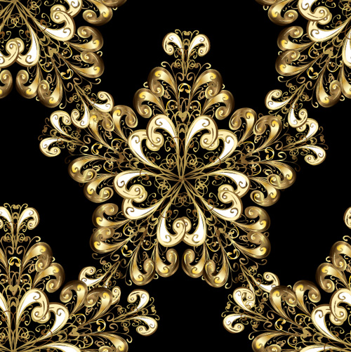 Decorative ornate pattern seamless vector 03 Decorative ornate pattern seamless vector 03