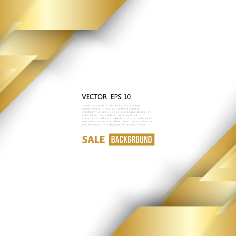 Golden shapes modern background 01 Golden shapes modern background 01
