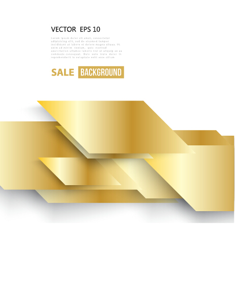 Golden shapes modern background 05 Golden shapes modern background 05