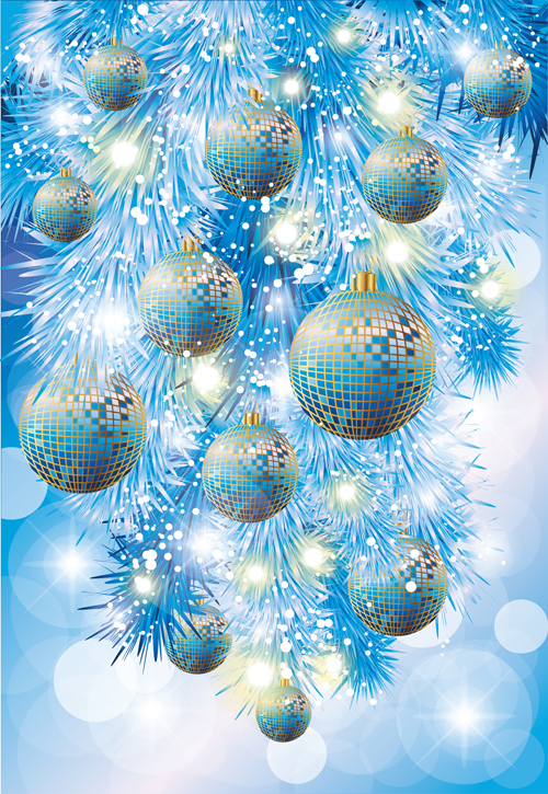 Neon light Christmas ball shiny vector Neon light Christmas ball shiny vector