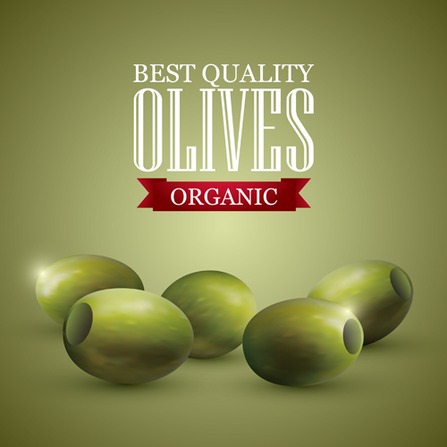 quality organic olives graphics 