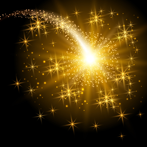 Shiny starlight art background vectors set 08 Shiny starlight art background vectors set 08