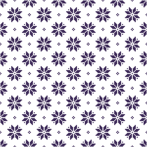 Simple christmas pattern seamless vectors 02 Simple christmas pattern seamless vectors 02