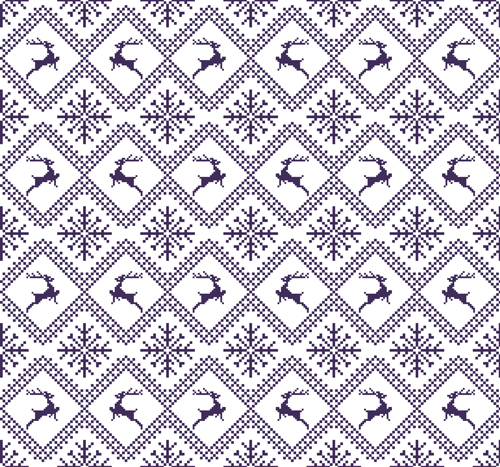 Simple christmas pattern seamless vectors 05 Simple christmas pattern seamless vectors 05