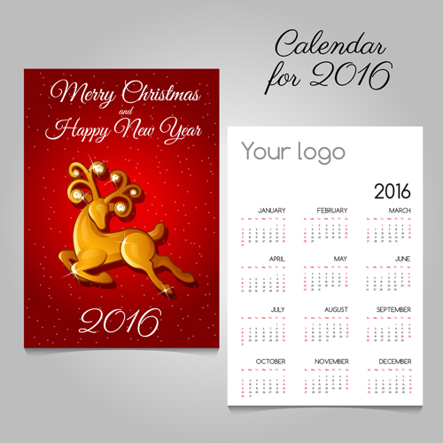 christmas cards calendars 2016 